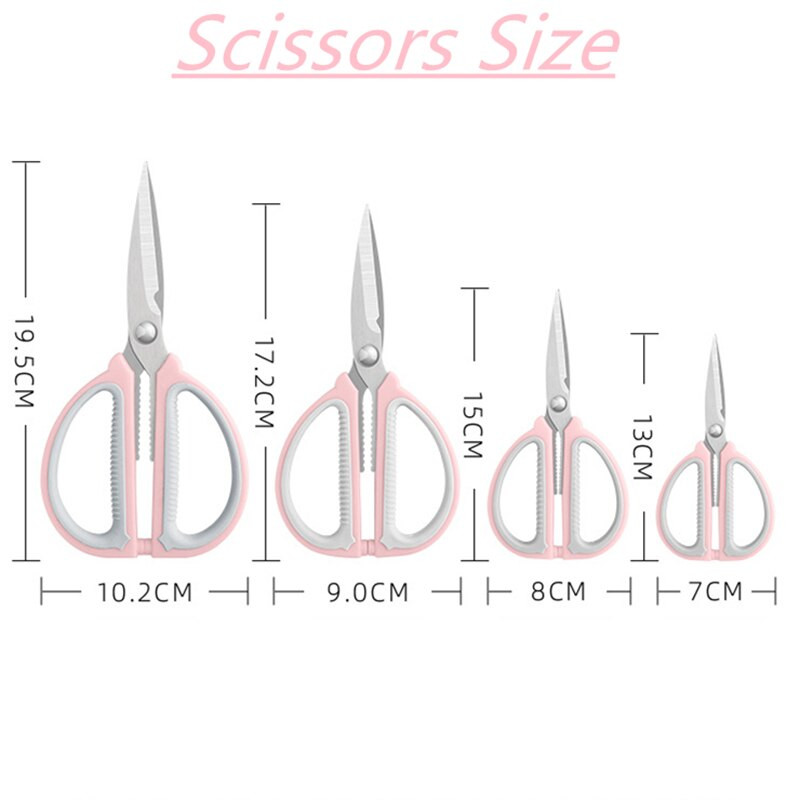 Roosad majapidamiskäärid lõikamiseks Õmbluskäärid Tikand Näputöö Nahk Kangas Paber Lõikamine Kirjatarbed Käärid isetegemise tööriist