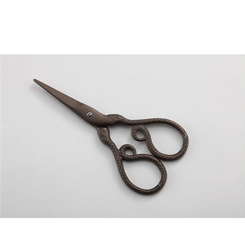 Škare za rezanje papira, vez, kineski horoskop, zmije, vintage škare za šivanje, profesionalne krojačke škare od nehrđajućeg čelika