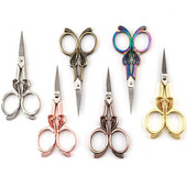 Foarfece retro Vintage Cusut țesături Broderie punct de cruce Articole de tăiat hârtie Artizanat DIY Croitor Instrumente de ață Foarfece în formă