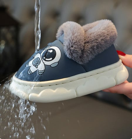 Domaće dječje papuče s puhom podstavom