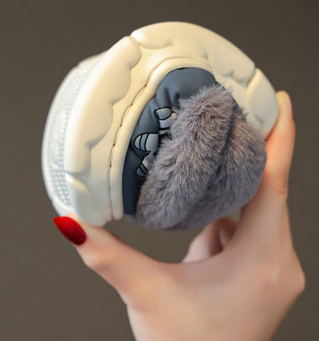 Domaće dječje papuče s puhom podstavom