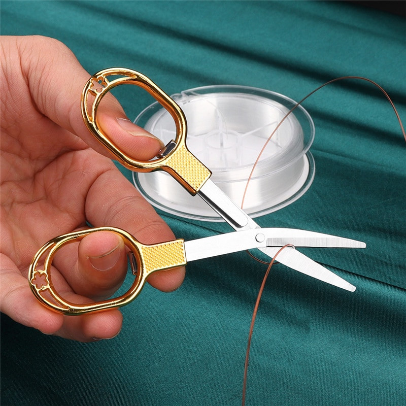 Ψαλίδι από κράμα ψευδαργύρου Stretch πτυσσόμενο ψαλίδι Μπρελόκ Ψαλίδι Ψαλίδι Εργαλείο κοπής DIY Ψαλίδι κοπής χαρτιού για κέντημα σταυροβελονιάς