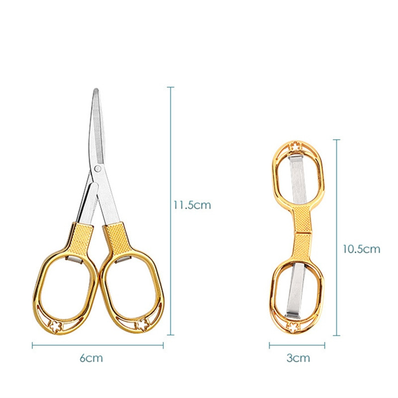 Ψαλίδι από κράμα ψευδαργύρου Stretch πτυσσόμενο ψαλίδι Μπρελόκ Ψαλίδι Ψαλίδι Εργαλείο κοπής DIY Ψαλίδι κοπής χαρτιού για κέντημα σταυροβελονιάς