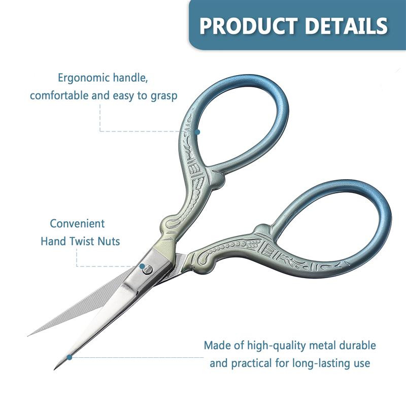 Škare Vez Šivanje Škare Zanat Mali vrh Vezeni trimer Konac Masovne šiljaste škare Igle Ručno putovanje za