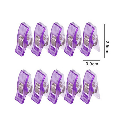 50/20/10 Vnt Siuvimo segtukai Plastikiniai spaustukai Skiautiniai Mezgimas Nerimas Mezgimas Apsauginės segtukai Įvairių spalvų segtukai „Pasidaryk pats“