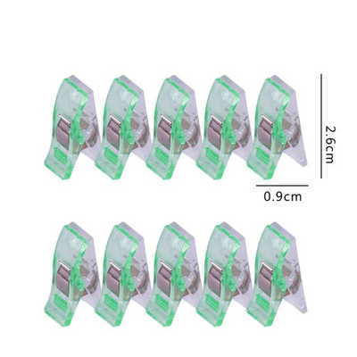 50/20/10 Vnt Siuvimo segtukai Plastikiniai spaustukai Skiautiniai Mezgimas Nerimas Mezgimas Apsauginės segtukai Įvairių spalvų segtukai „Pasidaryk pats“