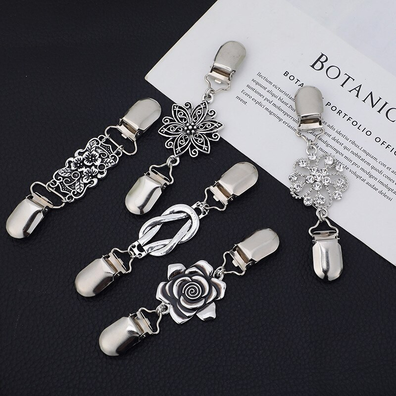 Vintage kardigan kopča galanterija vještački dijamant u obliku cvijeta šal kopča kopča prsluk kopča šivanje odjeće kopča za odjeću ukrasi