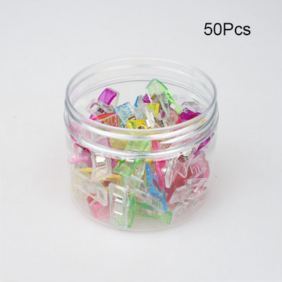 25/45/95 tk Õmblusklambrid Plastikklambrid Teppimine Meisterdamine Heegeldamine Kudumine Turvaklambrid Erinevad värvid Köitmisklambrid Paber