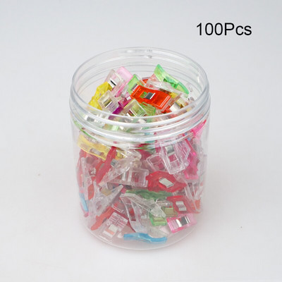 25/45/95 tk Õmblusklambrid Plastikklambrid Teppimine Meisterdamine Heegeldamine Kudumine Turvaklambrid Erinevad värvid Köitmisklambrid Paber