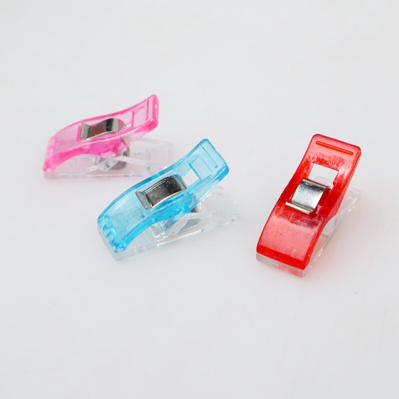 25/45/95 tk Õmblusklambrid Plastikklambrid Teppimine Meisterdamine Heegeldamine Kudumine Turvaklambrid Erinevad värvid Köitmisklambrid Paber