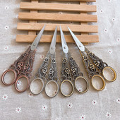 Foarfece vintage din oțel inoxidabil pentru tăiere țesături Foarfece pentru broderie Foarfece de croitorie Foarfece pentru ață Instrumente pentru foarfece de cusut