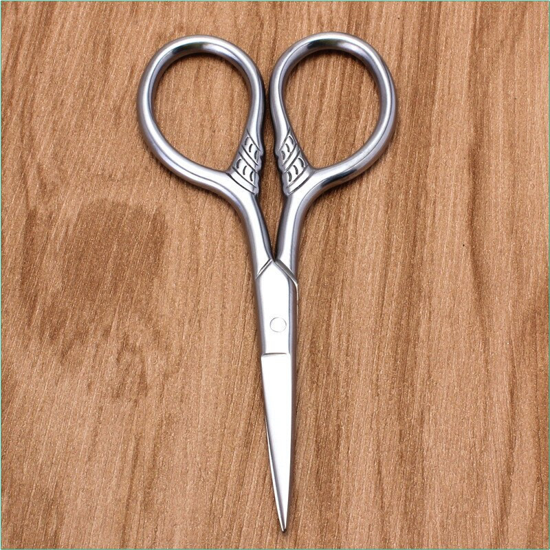 Spartan Man habemekäärid roostevabast terasest kulmude hooldamine siksakäärid kontoritarbed õmblustööriistad ristpistes käärid