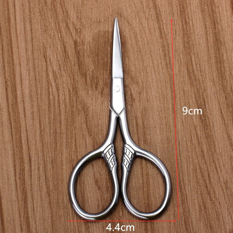 Spartan Man habemekäärid roostevabast terasest kulmude hooldamine siksakäärid kontoritarbed õmblustööriistad ristpistes käärid