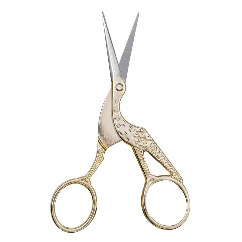 Издръжливи реколта от неръждаема стомана Класически ножици за бродерия Ножици за нокти Щъркел Ножици Ножици за шиене Плат Професионални