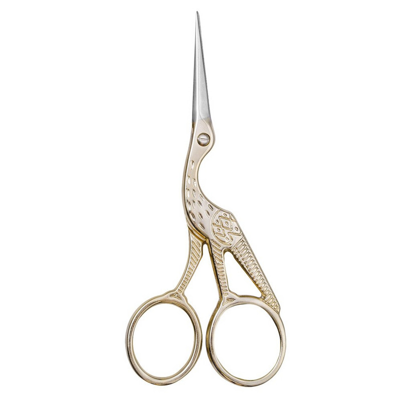 Издръжливи реколта от неръждаема стомана Класически ножици за бродерия Ножици за нокти Щъркел Ножици Ножици за шиене Плат Професионални