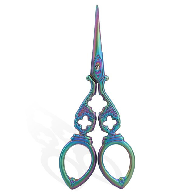 Praktične starinske škare za tikvice Antikne škare za vez od nehrđajućeg čelika Retro dizajn Rezanje po mjeri Rukotvorine Alat za škare