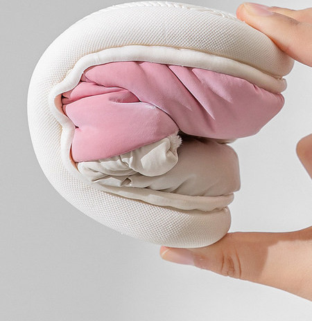 Μονόχρωμες παντόφλες σπιτιού για αγόρια με ζεστή φόδρα