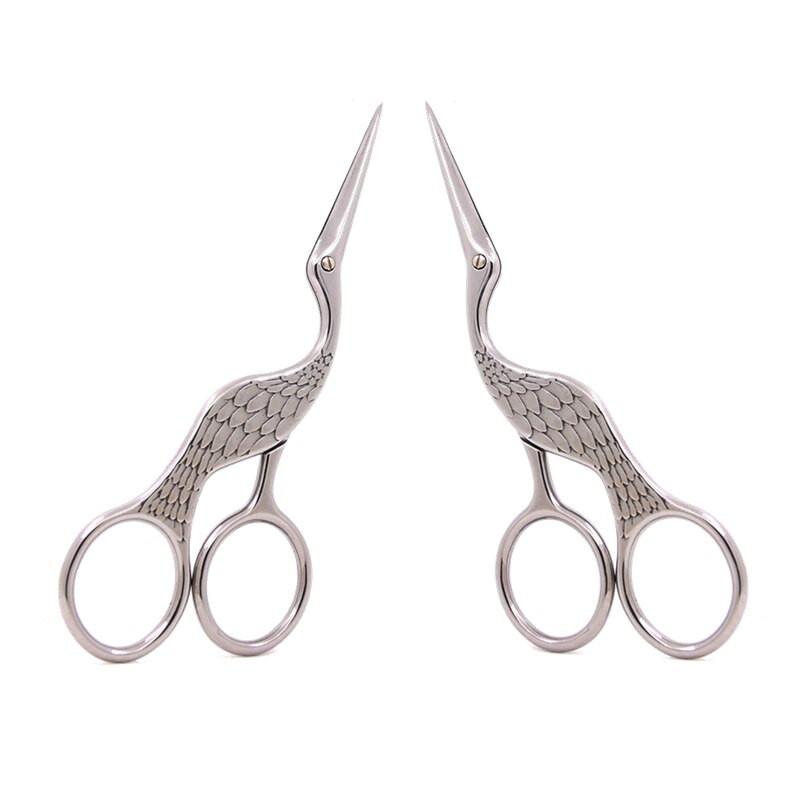 Retro Euroopa õmblemine Käsitöö isetegemine kodutööriistade tarvikud Heron Tikand Käärid kraanakujulised ristpistes rätsepakäärid