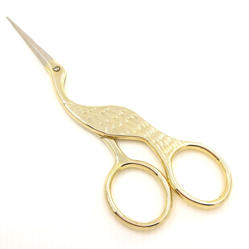 Retro Euroopa õmblemine Käsitöö isetegemine kodutööriistade tarvikud Heron Tikand Käärid kraanakujulised ristpistes rätsepakäärid