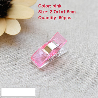 30/50 tk Mitmeotstarbelised teppimisklambrid Õmblusklambrid Väikesed plastklambrid kangaste õmblemiseks isetegemiseks meisterdamiseks 2,7x1x1,5 cm