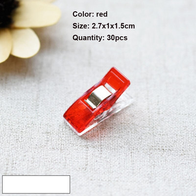 30/50 tk Mitmeotstarbelised teppimisklambrid Õmblusklambrid Väikesed plastklambrid kangaste õmblemiseks isetegemiseks meisterdamiseks 2,7x1x1,5 cm