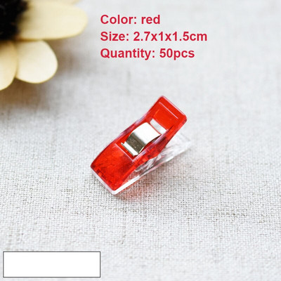 30/50 tk Mitmeotstarbelised teppimisklambrid Õmblusklambrid Väikesed plastklambrid kangaste õmblemiseks isetegemiseks meisterdamiseks 2,7x1x1,5 cm