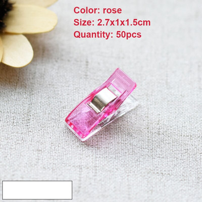 30/50 tk Mitmeotstarbelised teppimisklambrid Õmblusklambrid Väikesed plastklambrid kangaste õmblemiseks isetegemiseks meisterdamiseks 2,7x1x1,5 cm