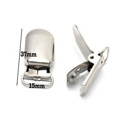 5 buc. Clip pentru suzetă Suzetă din metal, fără plumb