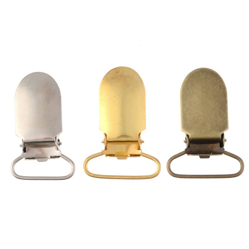 5 buc. Clip pentru suzetă Suzetă din metal, fără plumb