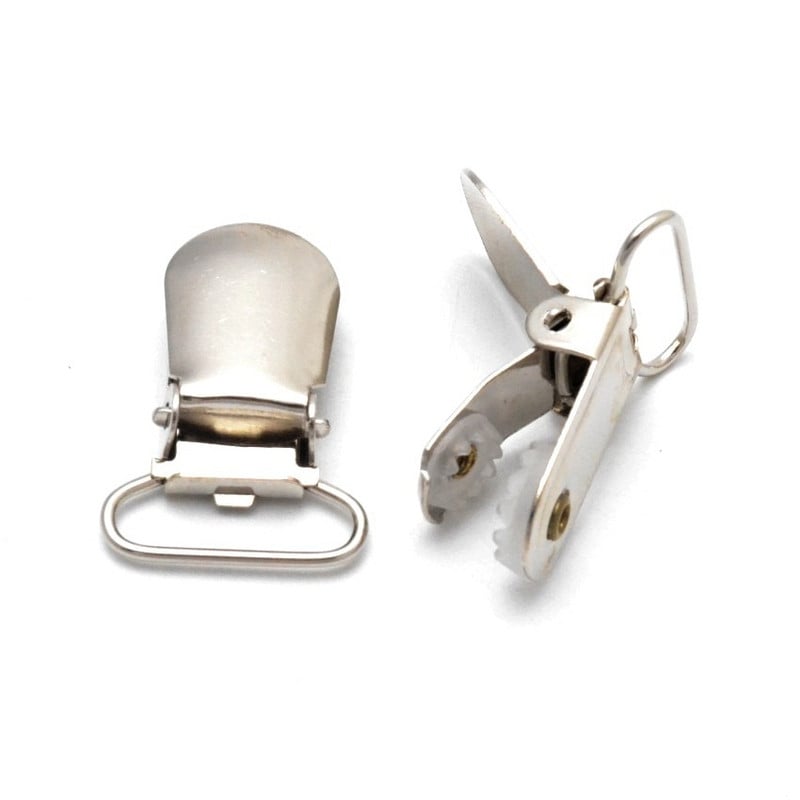 5 buc. Clip pentru suzetă Suzetă din metal, fără plumb