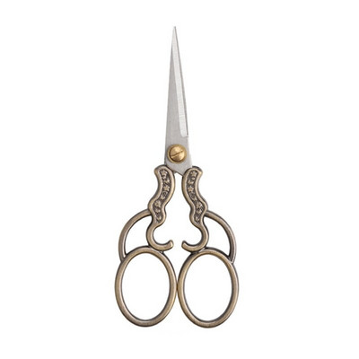 Profesionalios nerūdijančio plieno siuvimo žirklės vintažinės siuvinėjimo amatų siuvimo siūlų siūlų žirklės