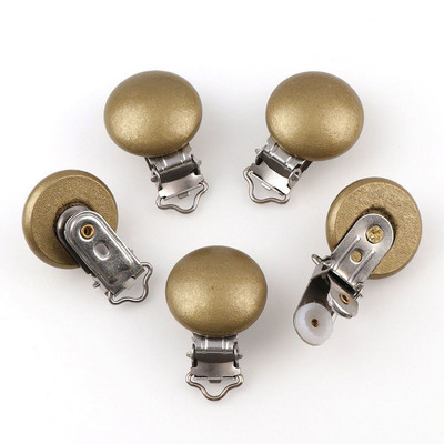 5 bucăți/lot 14 culori, metal, lemn, copii, suzetă, suport pentru cleme, sugari, rotunde, cleme, accesorii, accesorii