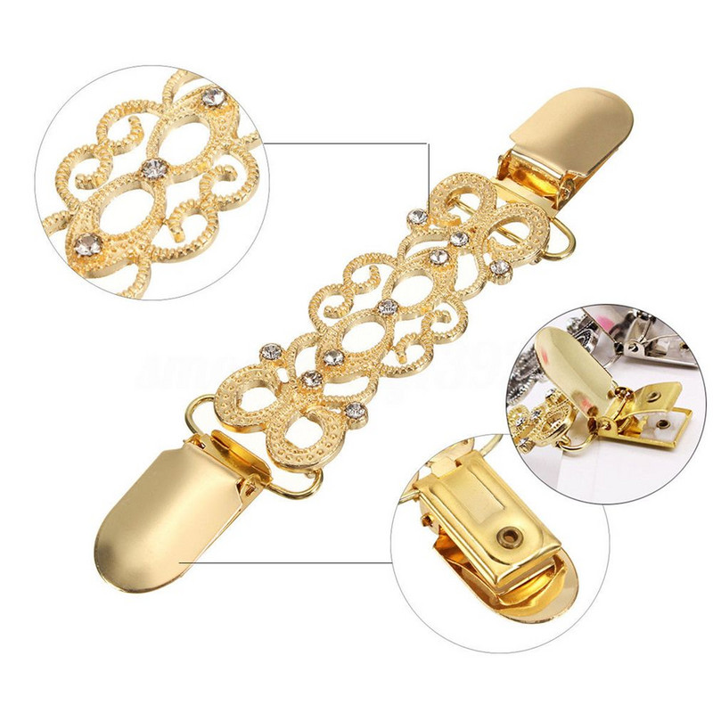 Horúci výpredaj 1ks kardigan kačacie klipy spona z zliatiny šál blúzka sveter látka košeľa golier držiak klip príslušenstvo vysoká kvalita