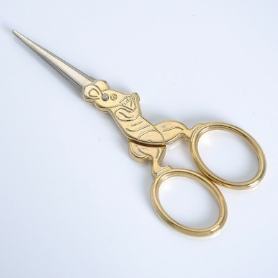 Käsitsi valmistatud DIY õmblustarbed ja -tarvikud Ristpistes käärid Lõng Siksakäärid Kangakäärid Roostevabast terasest käsitöökäärid