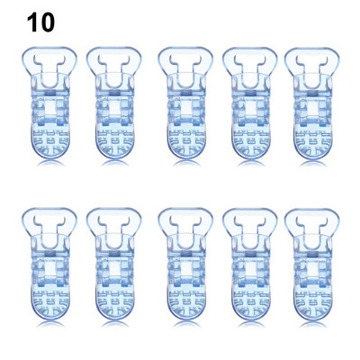 10 tk plastist läbipaistvad luti ketiklambrid 10 mm lutihoidja märgid käsitöö pandlad kuuldeaparaatide tarvikud