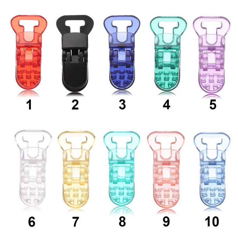 10 tk plastist läbipaistvad luti ketiklambrid 10 mm lutihoidja märgid käsitöö pandlad kuuldeaparaatide tarvikud