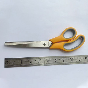 Многофункционални домакински ножици от неръждаема стомана Гумена пластмасова дръжка Офис Плат Шивашки ножици Ножици за шиене