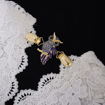 Πουλόβερ με κλιπ ζακέτα με πάπια-στόμιο εύκαμπτο διαμάντι χαριτωμένο ζωάκι καρφίτσα καρφίτσα σάλι πουκάμισο γιακά πόρπες για κλιπ διακόσμησης ρούχων