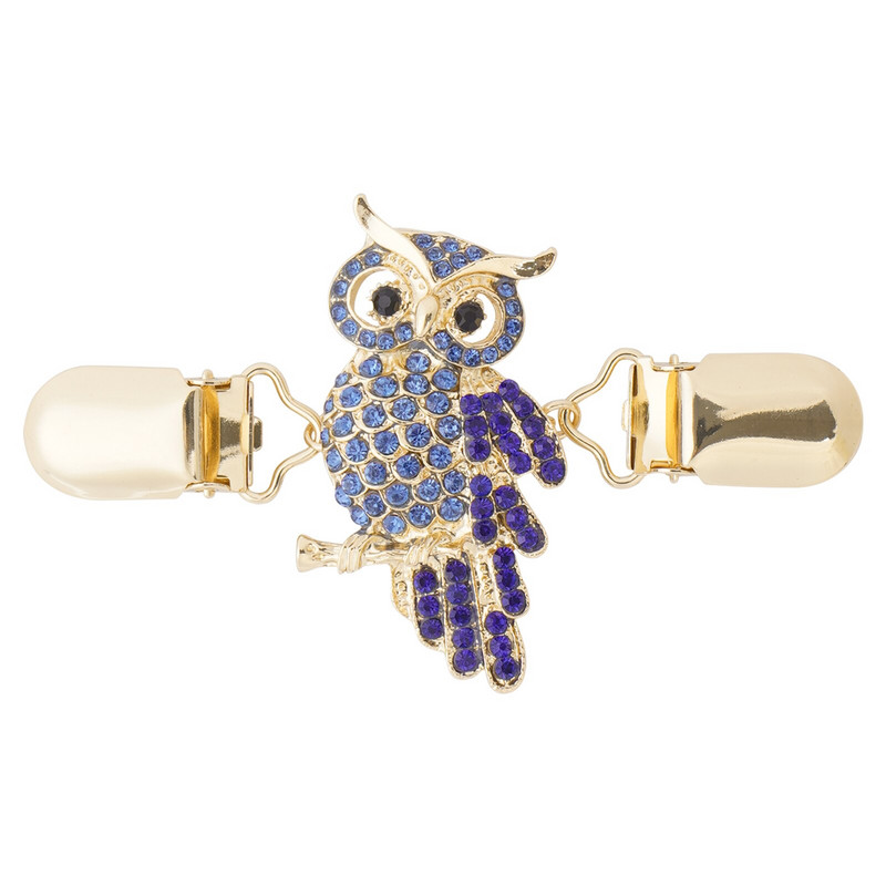 Megztinis megztinis su segtukas antienos burnos lankstus deimantas mielas gyvūnų segtukas sagė skara marškinių apykaklės sagtys drabužių dekoravimui.