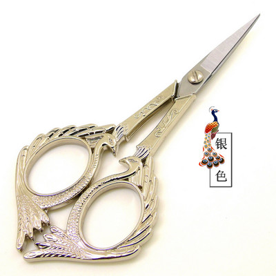 Foarfece mici ascuțite de 8,9 cm pentru metal, argintiu, auriu, din oțel inoxidabil, pentru artizanat, bricolaj, bricolaj, cusut, foarfece pentru punct de cruce