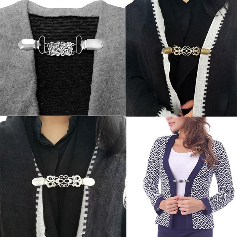 Megztinis megztinis Clips Megztinis megztinis Apykaklė skara Užsegimai megztiniai Užsegimai Marškiniai Suknelė Apykaklės sagtis drabužių puošimui