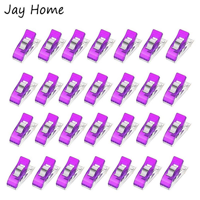 20 TK mitmeotstarbelised õmblusklambrid Väikesed plastkangaklambrid Õmblusklambrid Erksavärvilised teppimisklambrid iseõmblemiseks ja köitmiseks