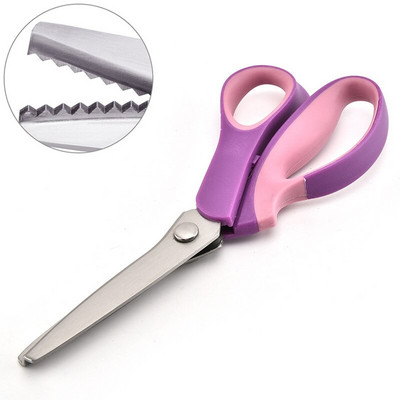 Meislikäärid Õmbluslõikus Rätsepa siksakäärid kanga jaoks Siksakäärid Nahakujulised lõikurid Paber Õmblustööriistad