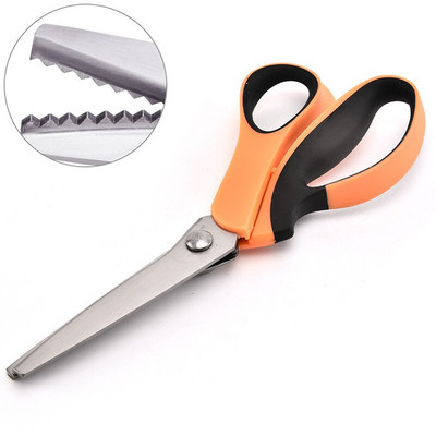 Meislikäärid Õmbluslõikus Rätsepa siksakäärid kanga jaoks Siksakäärid Nahakujulised lõikurid Paber Õmblustööriistad