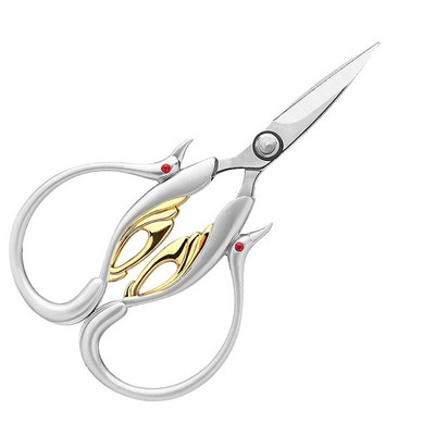 Foarfece de artizanat multifuncțional Foarfece de lebădă Foarfece de artizanat cu lamă ascuțită Foarfece de cusut ergonomice pentru biroul acasă M68E