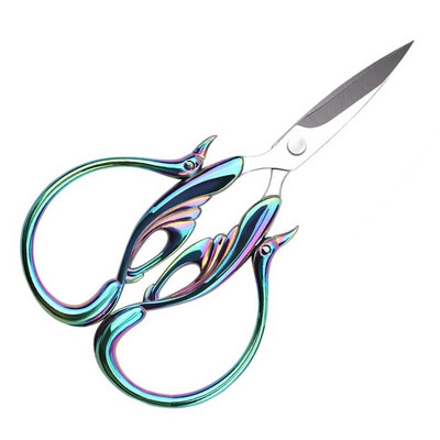 Foarfece de artizanat multifuncțional Foarfece de lebădă Foarfece de artizanat cu lamă ascuțită Foarfece de cusut ergonomice pentru biroul acasă M68E