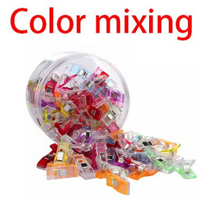 Κλιπ ραπτικής Πλαστικό κλιπ Καπιτονέ υφαντό χειροποίητο κλιπ ασφαλείας Πολύχρωμο κλιπ ραψίματος Προμήθειες ραπτικής Κλιπ στερέωσης