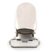 20 x Bretele Clips Cârlige curea 20 mm de culoare argintie