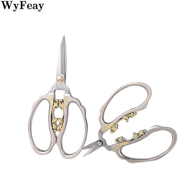 Vintage käärid Tailor Scissor Fabric käsitöö retro õmblemine tikandid varbaküüned Käsitöö küünenaha Antiik tikandid küünekäärid