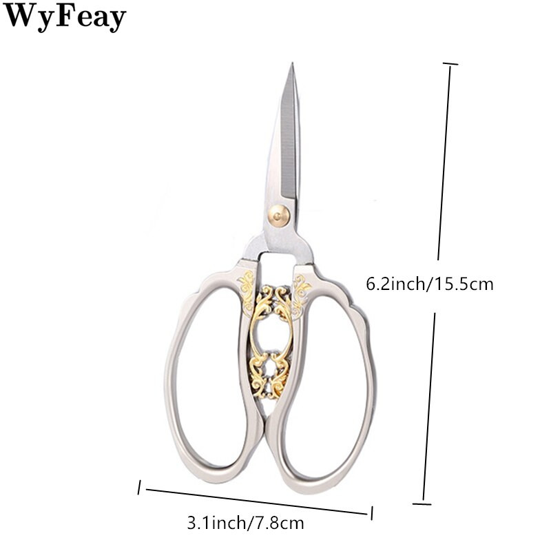 Vintage käärid Tailor Scissor Fabric käsitöö retro õmblemine tikandid varbaküüned Käsitöö küünenaha Antiik tikandid küünekäärid